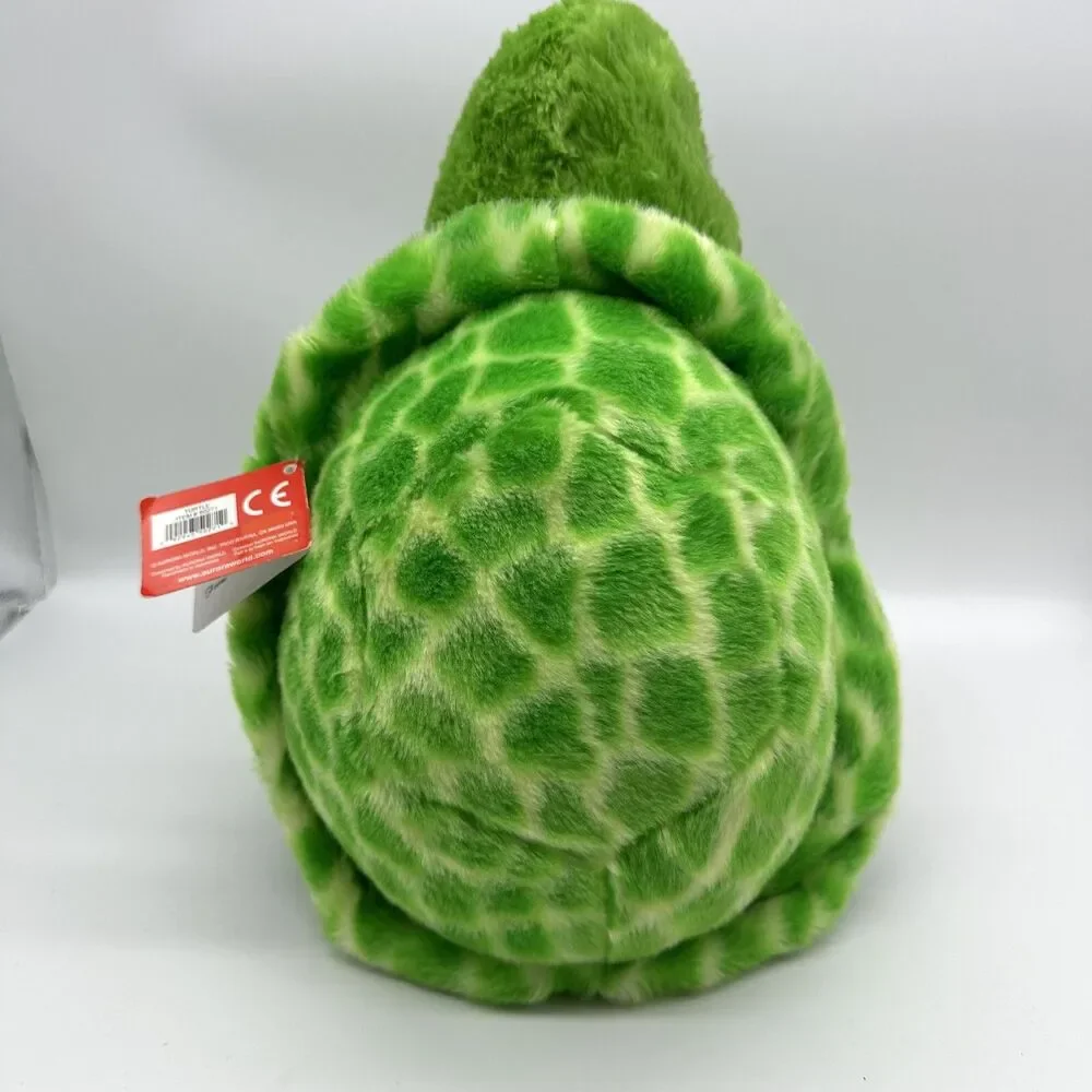Aurora World Green Turtle Sitting Plush Stuffed Animal 13